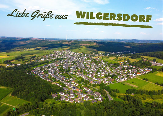 Postkarte „Grüße aus Wilgersdorf“ (DIN A6)