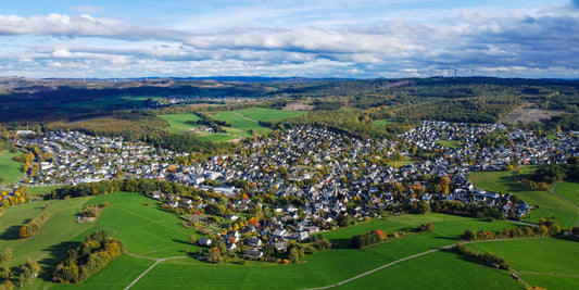 „Wilnsdorfer Dorfansicht“ auf Leinwand (120 x 60 cm)