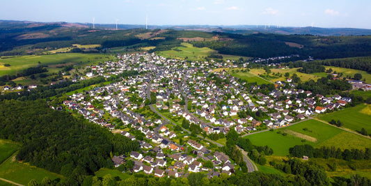 "Wilgersdorfer Dorfansicht“ auf Leinwand (80 x 40 cm)