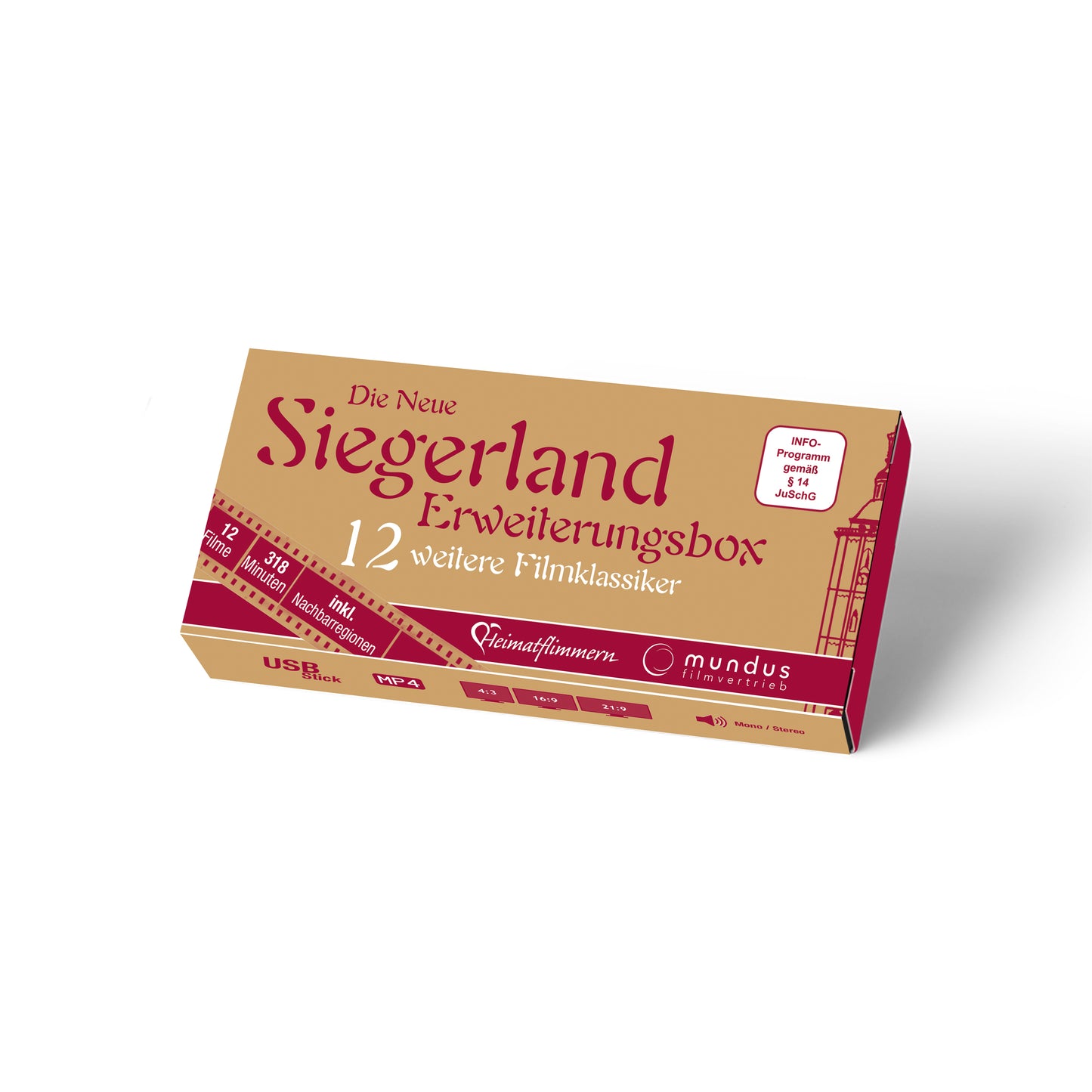 Die neue Siegerland Erweiterungsbox - 12 weitere Filmklassiker auf USB-Stick