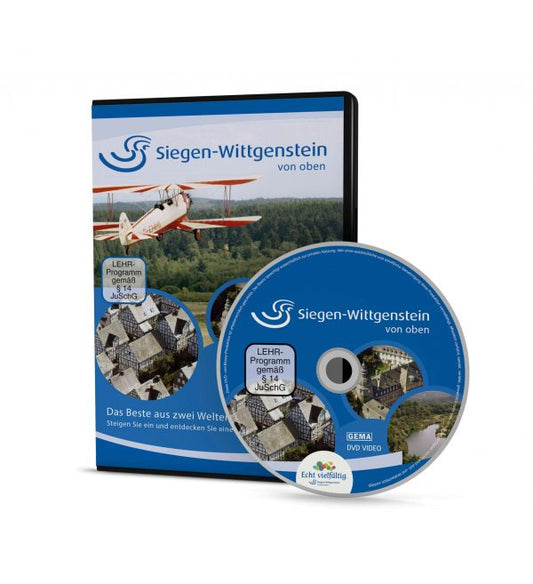 "SIEGEN-WITTGENSTEIN VON OBEN" – Deutsche Fassung auf DVD
