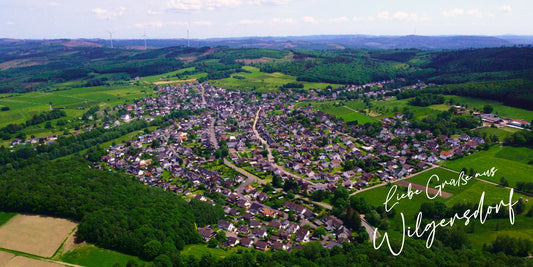 Postkarte „Grüße aus Wilgersdorf“ (DIN lang)